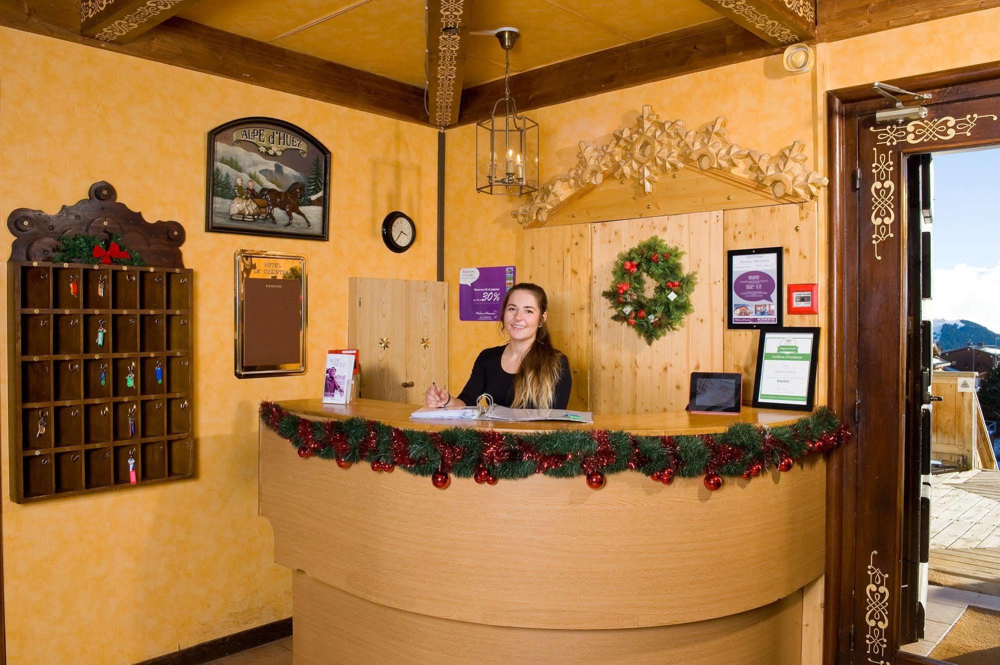 Madame Vacances Hotel Le Christina Alpe d'Huez Eksteriør billede